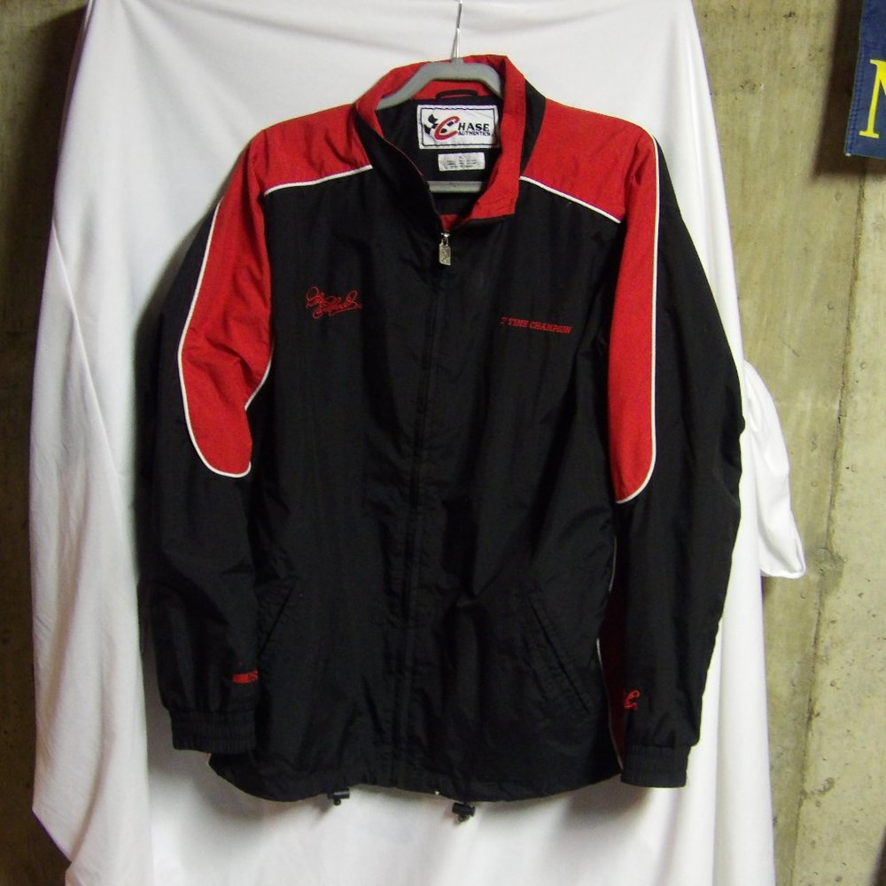Vintage Chase Authentic Dale Earnhardt 7 Time Champion Zip-up Jacket